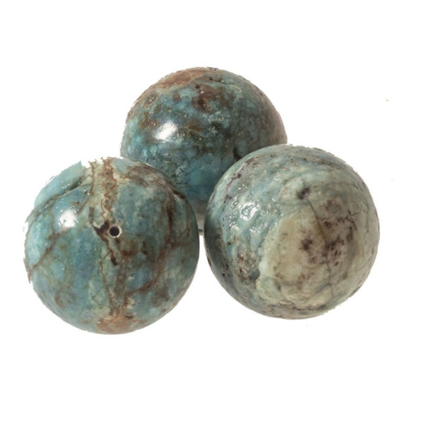 Larimar kinesisk 30mm 1stk