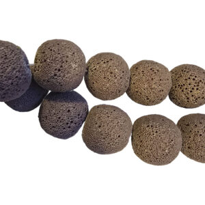 Lava purpel rå 20mm. 26cm