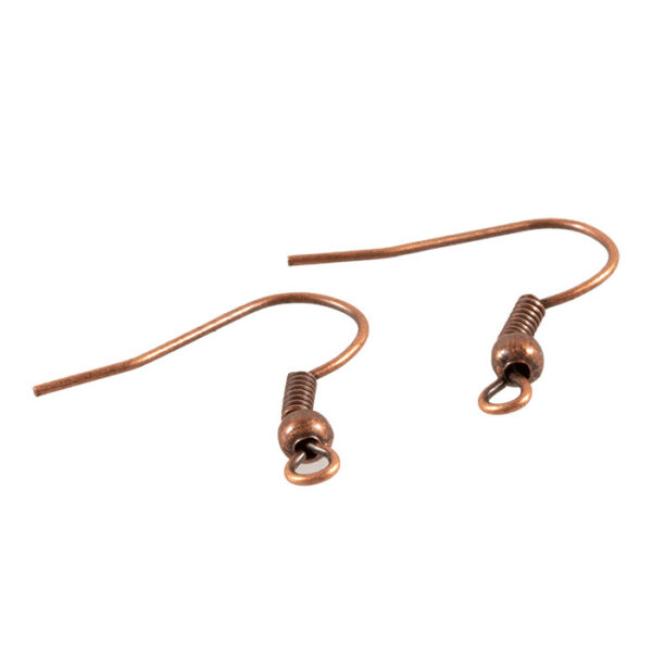Ørekrog /kugle+spiral kobber