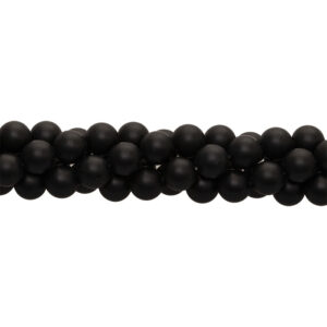 Onyx, 8mm, mat, 1streng.