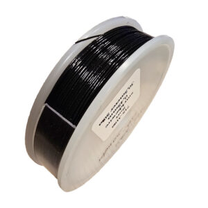 Smykkewire sort 0,46mm 30meter