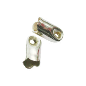 Endedup sterlingsølv Ø/ø 6/5mm ind.øje 1stk