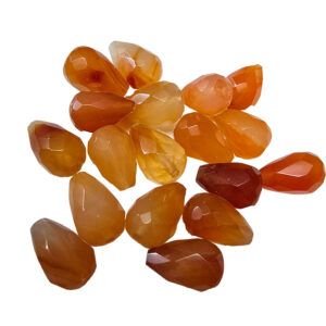 Carneol dråbe facet