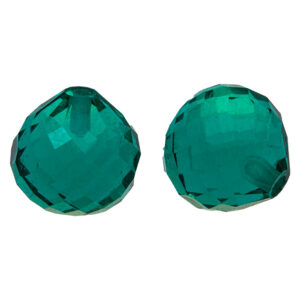 Krystal løg form grøn 10mm