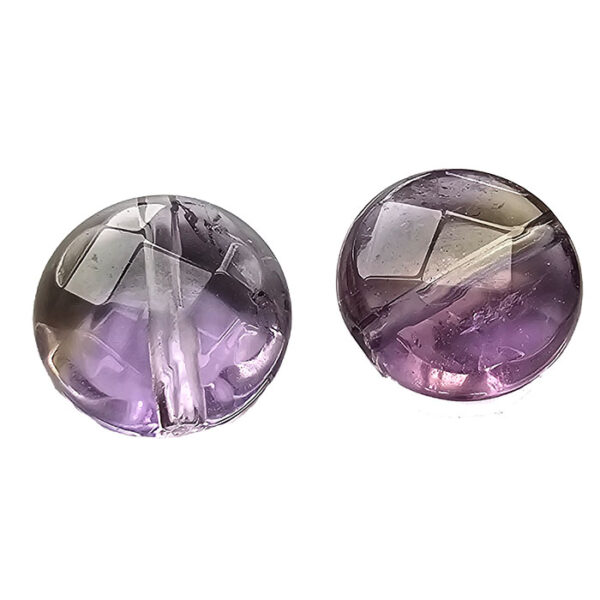 ametrin mønt facet 12mm