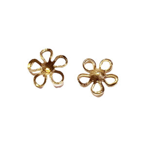 mellemperle blomst 10mm 10stk