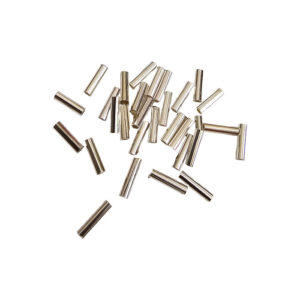 Rør forsølvet glat 4,8x0,5mm 100stk