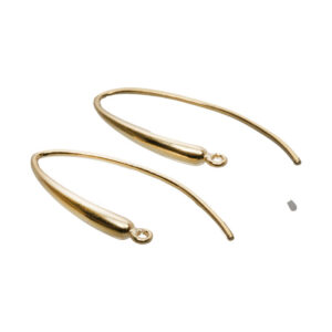 Ørekrog ss fg lang dråbe 21x28mm, 1par