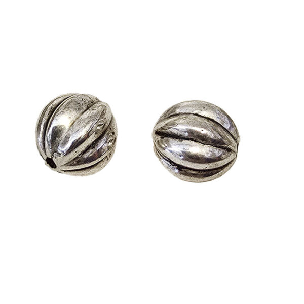 Perle metalliseret græskar 8x10mm, 10stk.