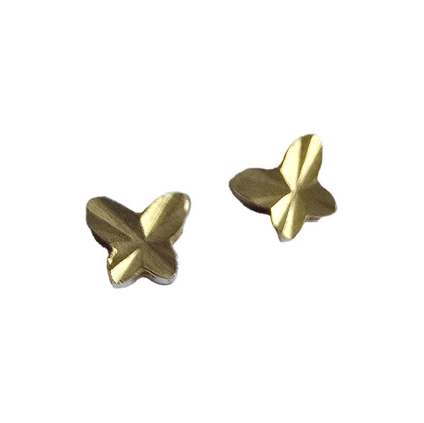 sommerfugl messing 5mm 10stk