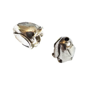 Vedhæng Karensølv rose 11x8mm, 1stk