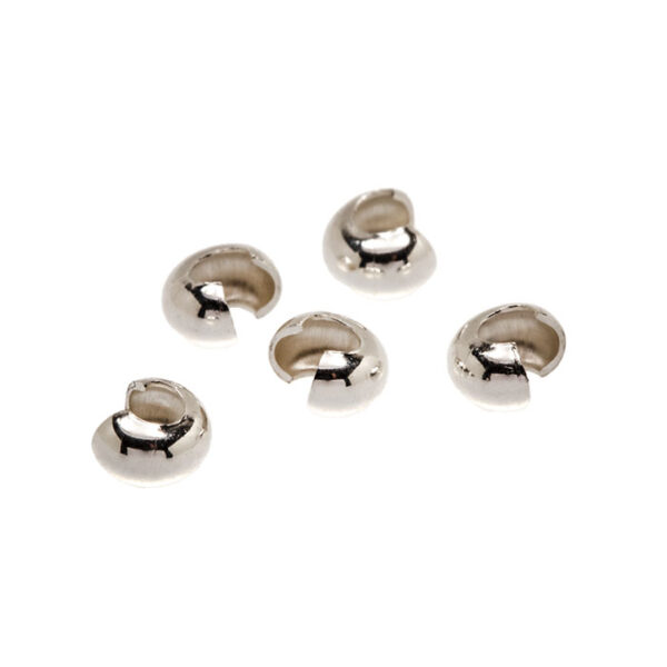 Wireklemmeskjuler Sterlingsølv  2,4mm, 10styk