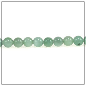 jade, aqua, 6mm 1streng