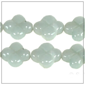 blomst amazonit  12mm 40cm