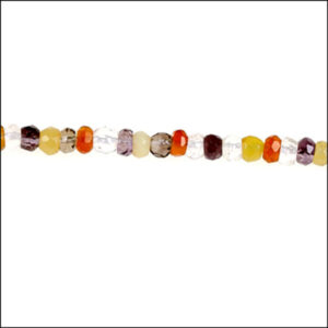 kvarts mix farver facet hjul 4mm