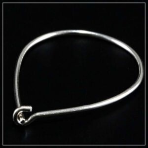 Creol Sterlingsølv 20x0,72mm tråd, 1par