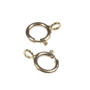 Fjederlås duble' 6x1,2mm, 2stk