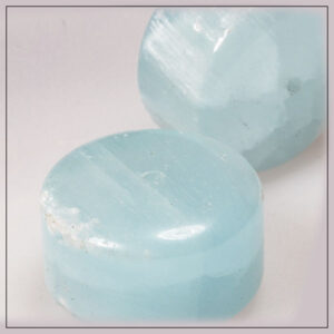 Hemimorphite Skive 18x12mm 1stk