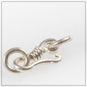 Hægtelås sterlingsølv 13,5x6,5mm 1stk