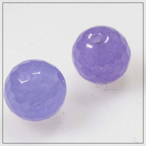 jade facet lilla 8mm 1stk