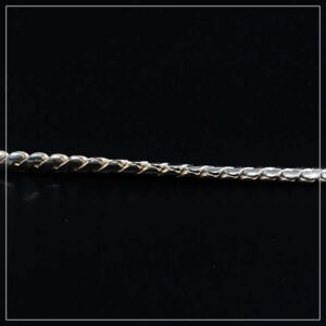 Ægypt Kæde sterlingsølvt oval 2,95x1,8mm. 10cm