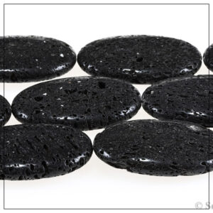 Lava oval 40x60mm, 1stk
