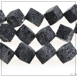 Lava 16x16mm  dia rå