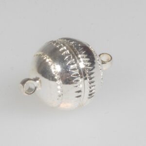 Magnetlås sølvfarvet, 12mm, 1stk