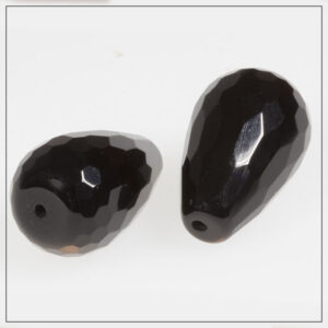 Onyx facet dråbe 13x18mm