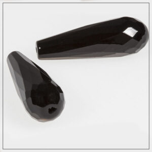 Onyx facet dråbe 10x30mm