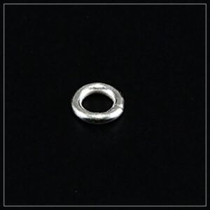 Øsken Sterlingsølv 5x0,7mm lukket ring, 10stk