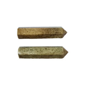 Krystal stave, jaspis uden hul, 4x22mm, 2stk