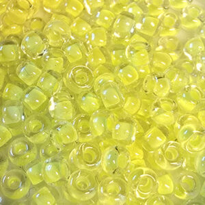 Miyuki perle 8/0 skrig gul, 5gram