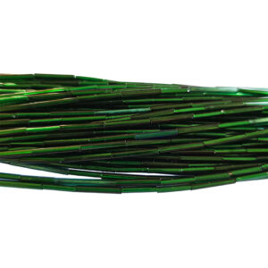 Glasperle rør 20x1,4mm grøn
